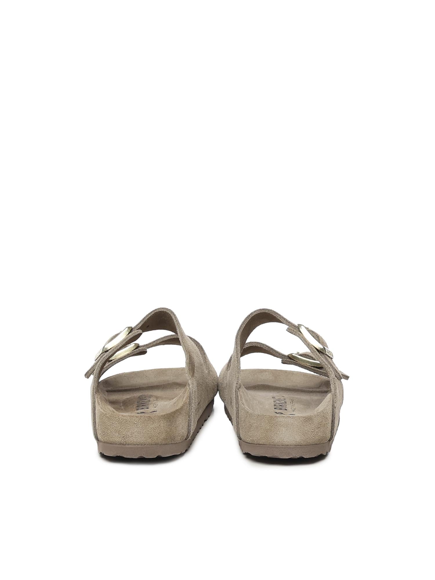 Sandali Arizona in pelle scamosciata<BR/> 1018443  BIRKENSTOCK 
