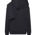 Felpa con cappuccio e sciarpa 325JH0047JS0234 9999 COURREGES 