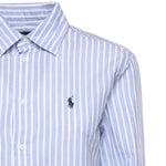 Camicia in cotone e lino con logo 211971514 503 POLO RALPH LAUREN 