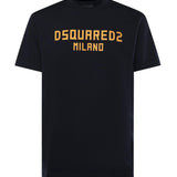 T-shirt in jersey con logo S74GD1520 D20106478 DSQUARED2 