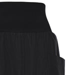 Pantaloni a gamba larga in nylon e lana AA9P1304W120C 999 ALAIA 