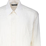 Camicia over in charmeuse di seta stretch<BR/> G5IT7T FUABFW0001 DOLCE & GABBANA 