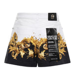 Shorts in cotone con stampa 80HAD55P ES163L54GL2 VERSACE JEANS COUTURE 