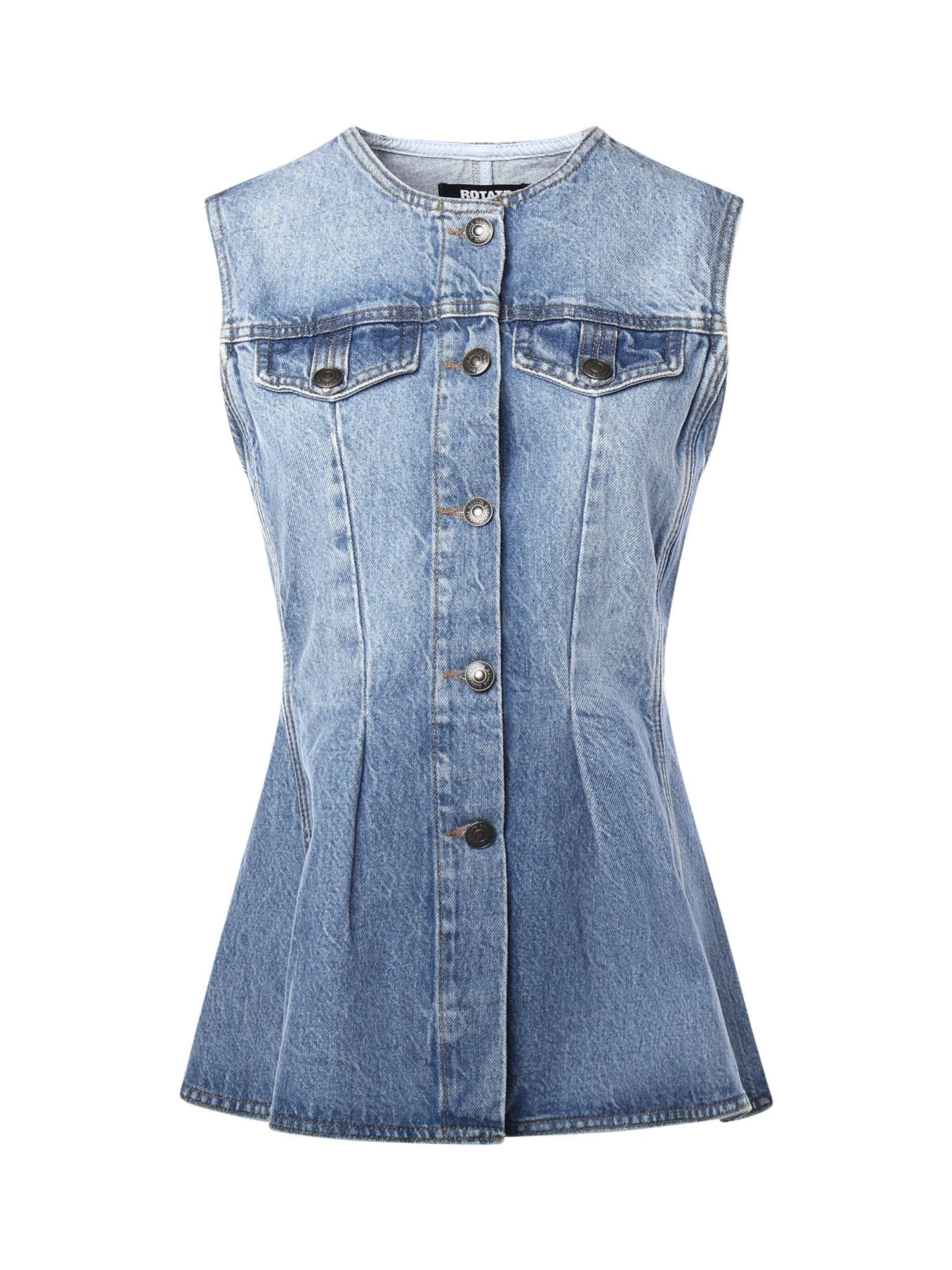 Top in denim 115167 1321 ROTATE 
