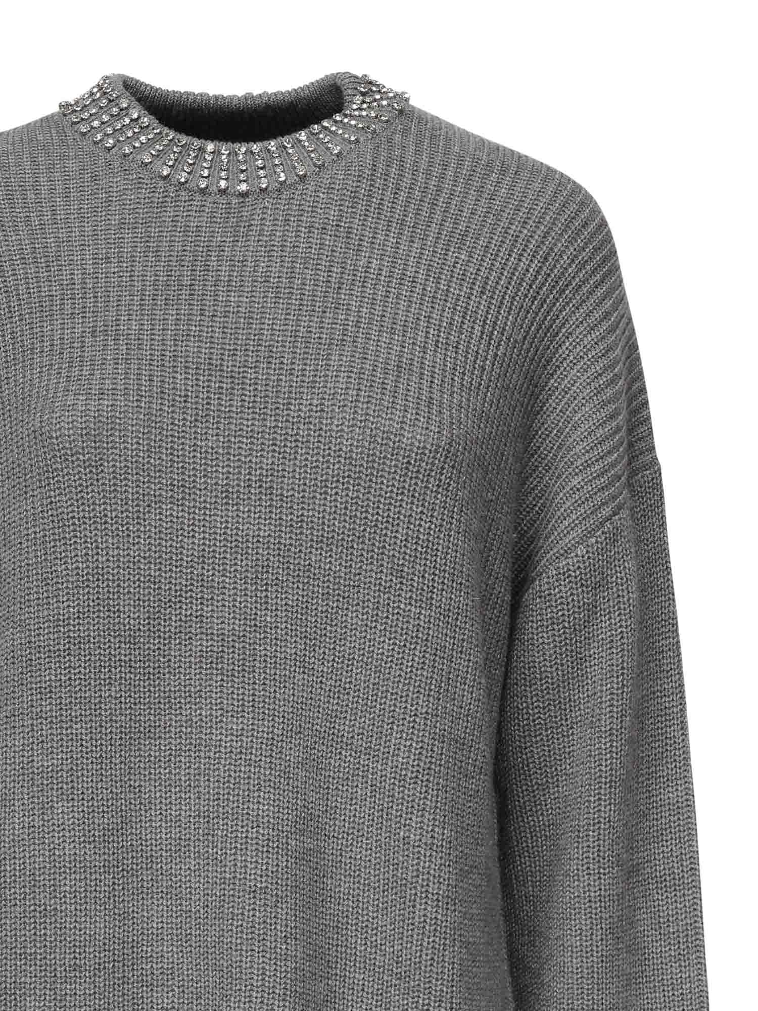 Abito Ask in maglia di misto lana 105746 A2S4II2 PINKO 