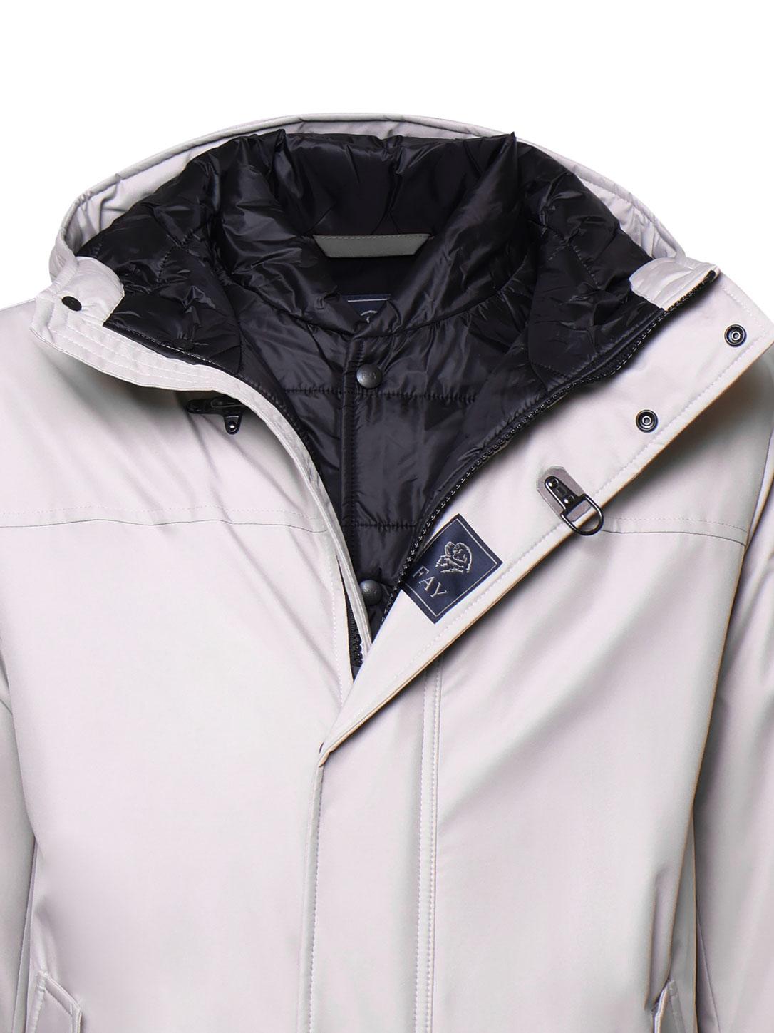 Caban in nylon NAM13490230QKJ C002 FAY 