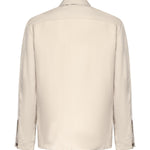 Overshirt in lyocell e lino M75GIAK08TES0M116 02 ELEVENTY 