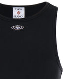 Canotta Faded Ribbed in cotone MSP26JTS057 01 CASABLANCA 