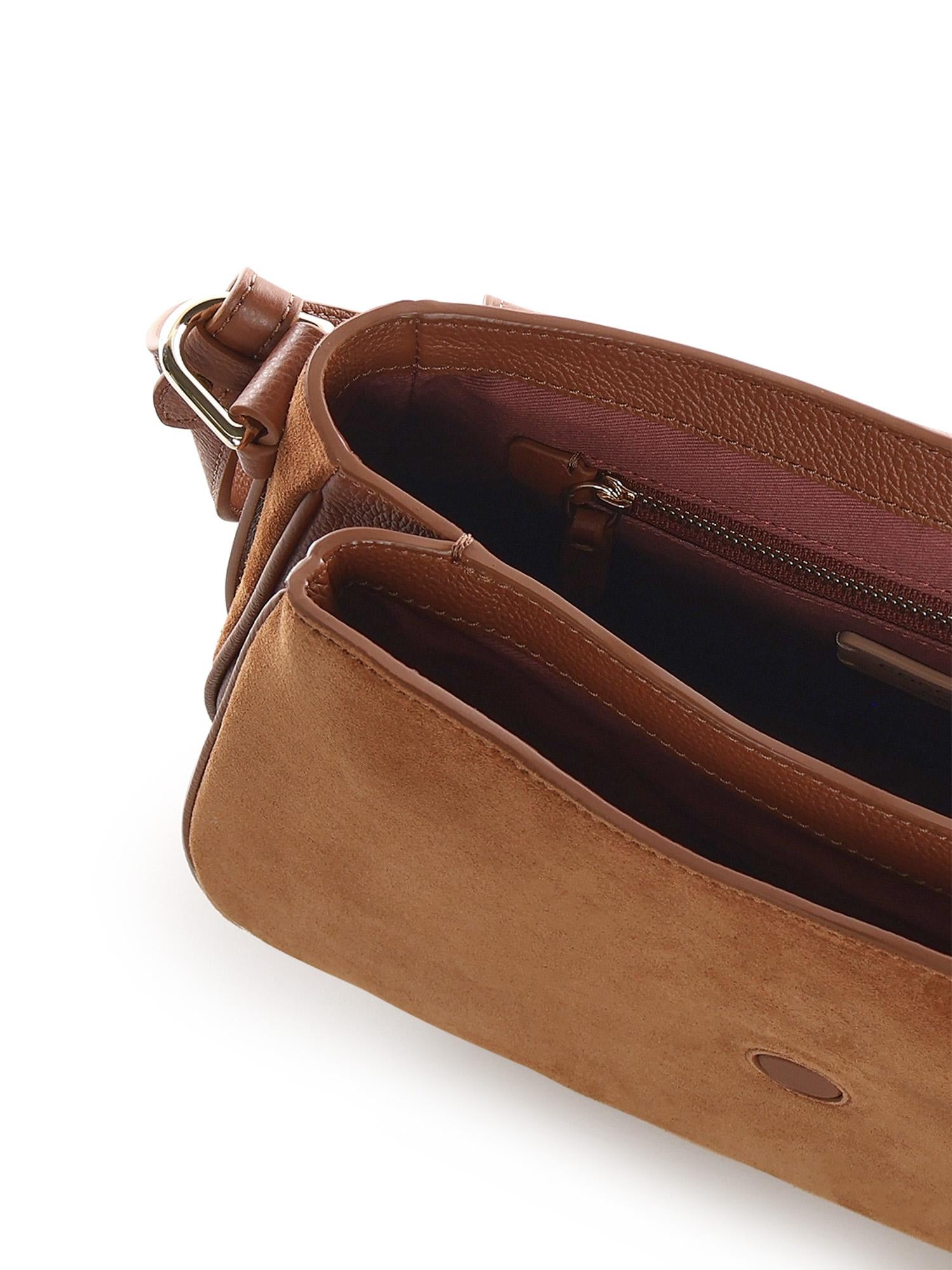 Borsa a spalla Mavery Large in suede E1U7H120101 W11 COCCINELLE 