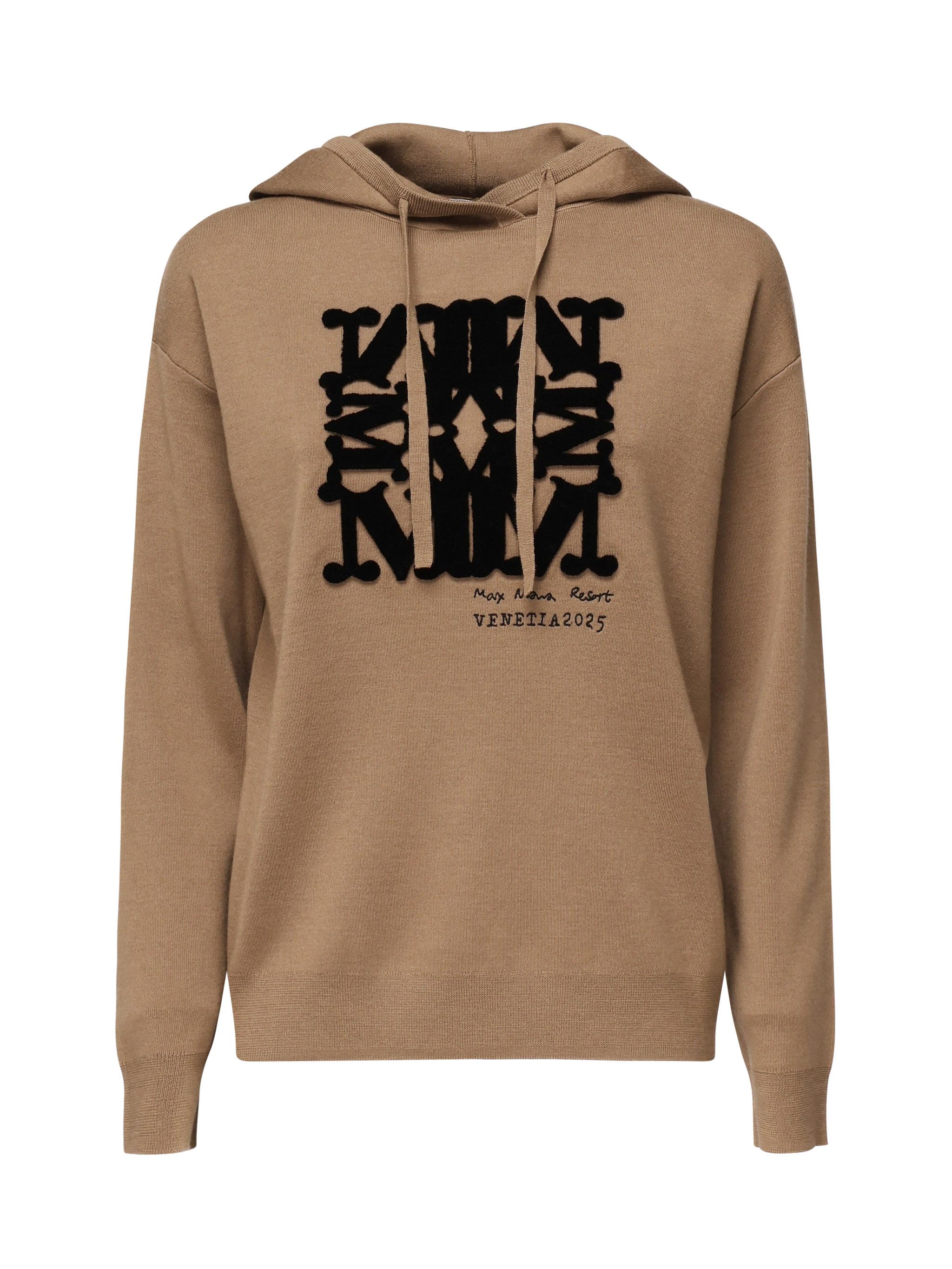 Felpa con cappuccio "Sfinge"<BR/> 2511361071600 023 MAX MARA 