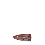 Fermaglio in pelle verniciata 5IF092 069F0D27 MIU MIU 