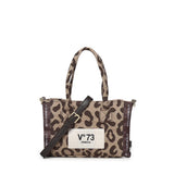 Mini bag Milene con logo 73BS9MV03M ILENEBEIGE/MORO V° 73 