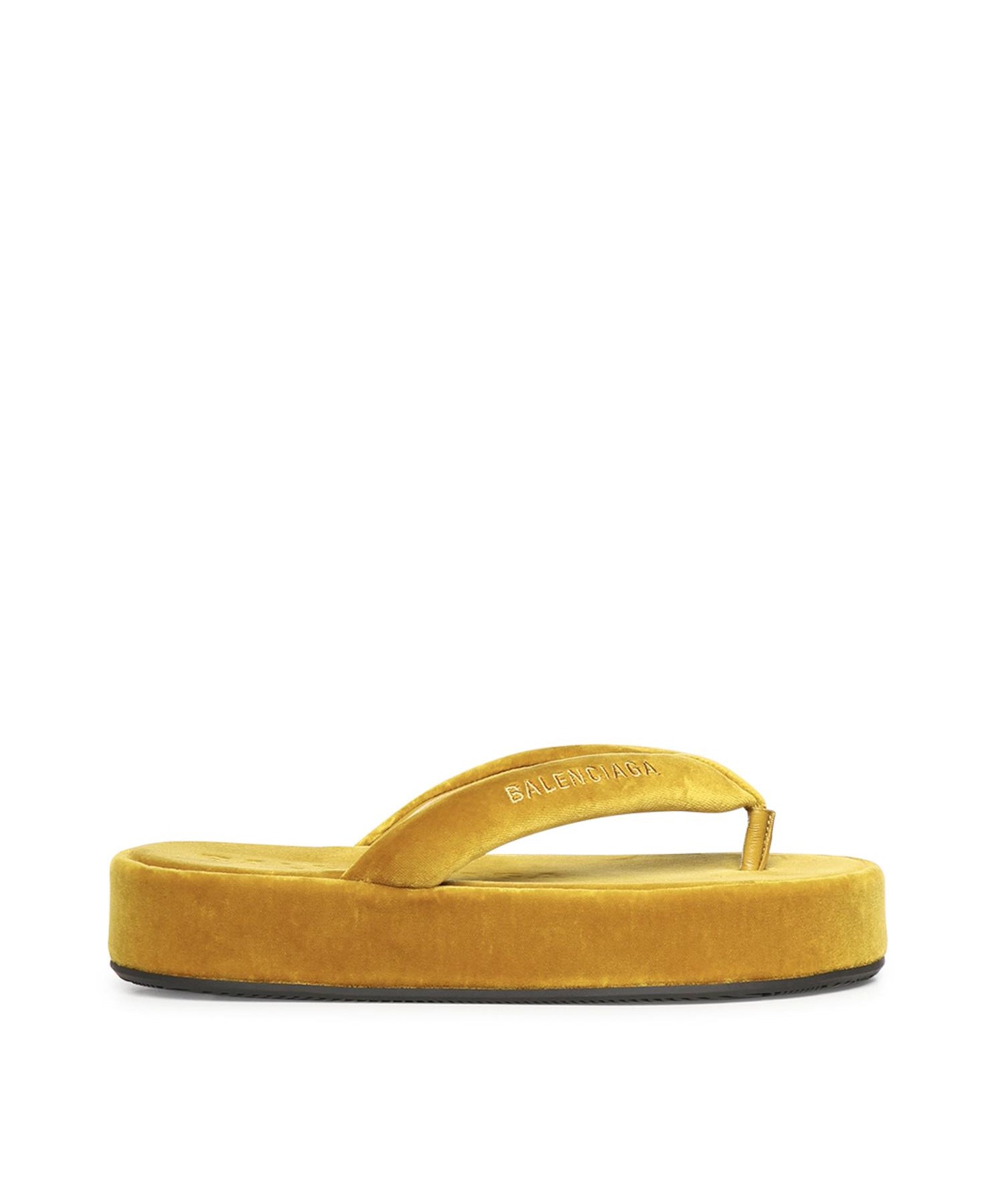 Infradito Jet Lag in velluto 869749 WCDQ07680 BALENCIAGA 
