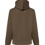 Felpa in cotone con profili Check e cappuccio 8127603 C5319 BURBERRY 
