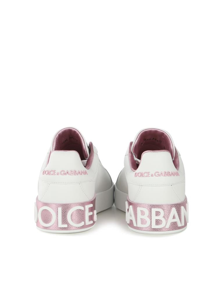 Sneakers Portofino in pelle di vitello CK1544 AX61587587 DOLCE & GABBANA 
