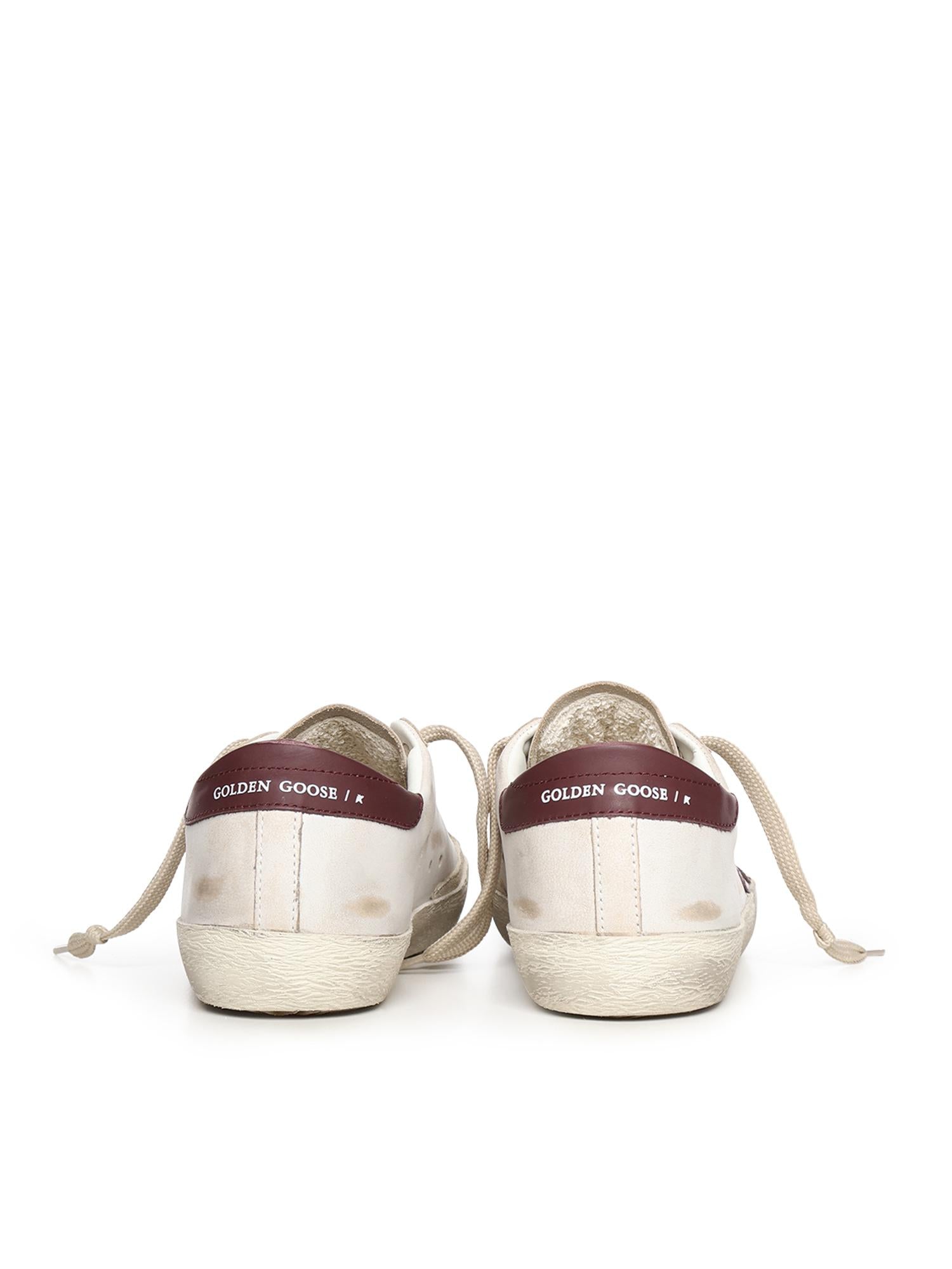 Sneaker Super-Star in pelle GMF00101 F00811410350 GOLDEN GOOSE 