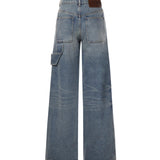 Jeans baggy in denim 126DPA692DE0058 7055 COURREGES 