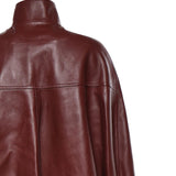 Mantella cropped in pelle 871813 TUS126500 BALENCIAGA 