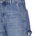 Pantaloni cargo in denim Vintage Indigo 793538 V42W04715 BOTTEGA VENETA 