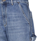 Pantaloni cargo in denim Vintage Indigo 793538 V42W04715 BOTTEGA VENETA 