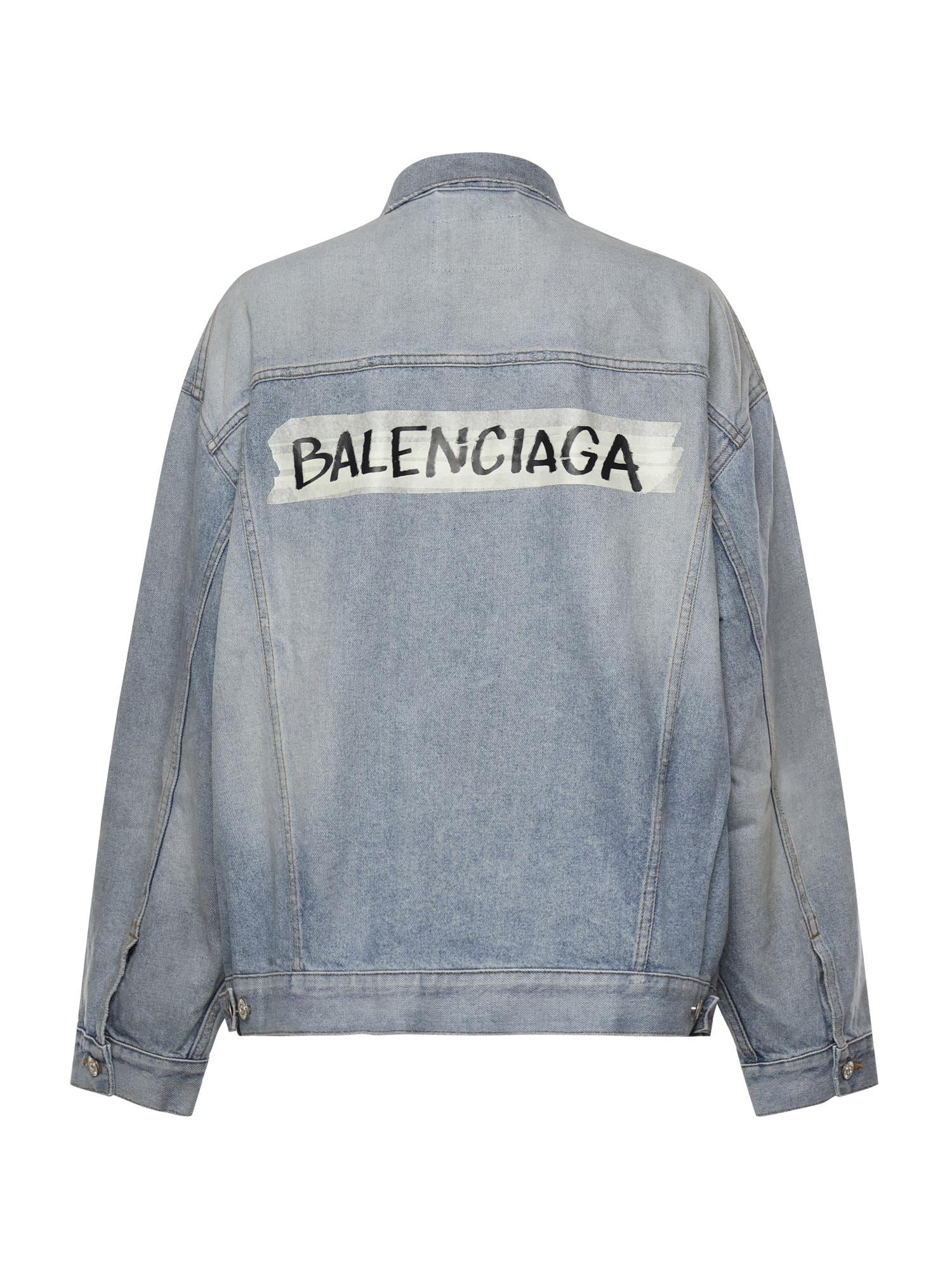 Giacca in denim 861410 TTWB14009 BALENCIAGA 