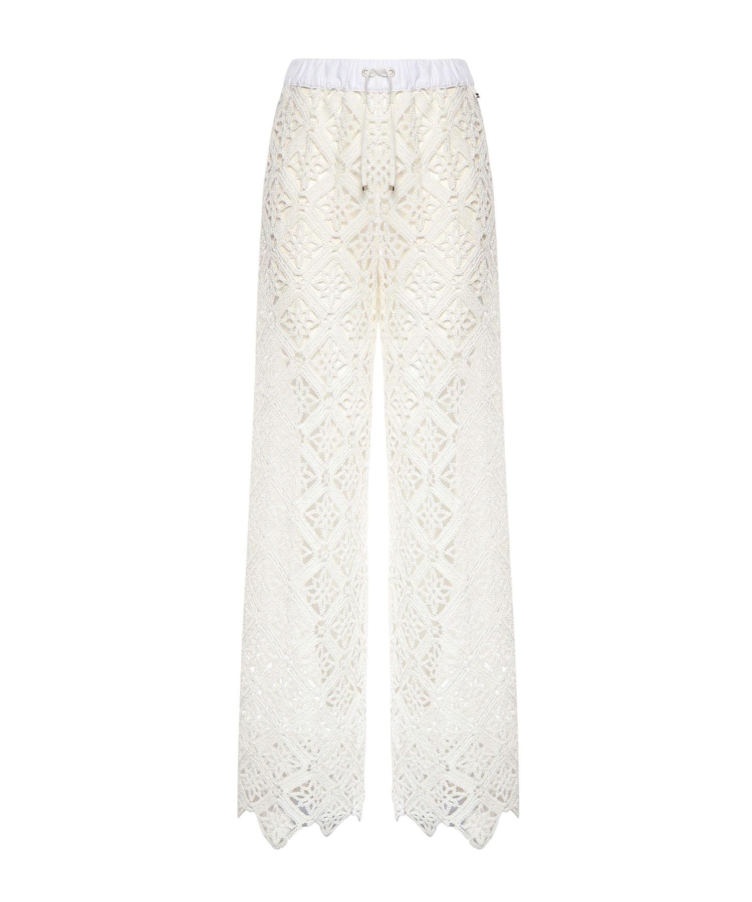 Pantaloni in misto cotone PT000252D 132951100 HERNO 