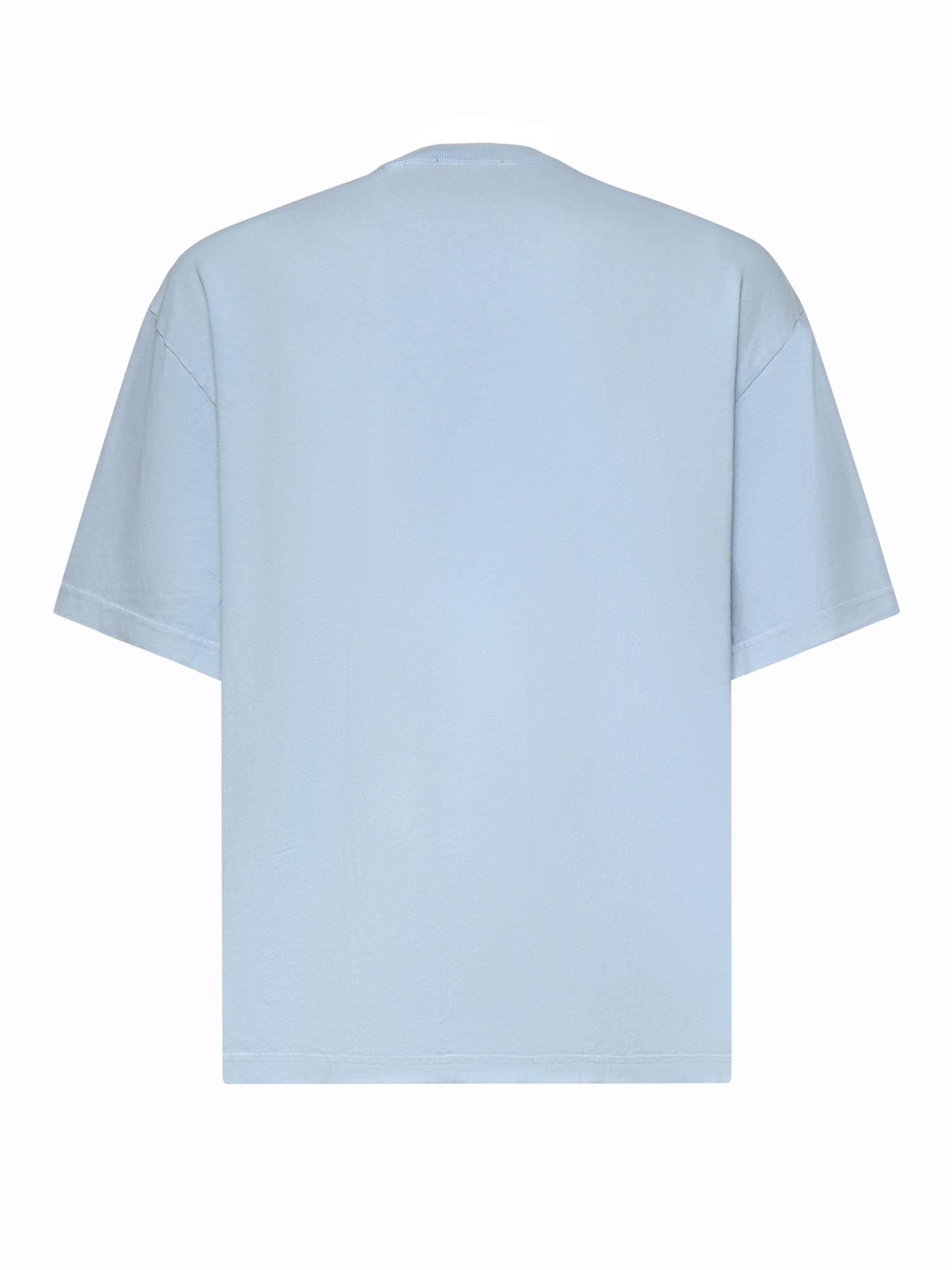 T-shirt Honor in cotone A2681011 POWDER BLUE AXEL ARIGATO 