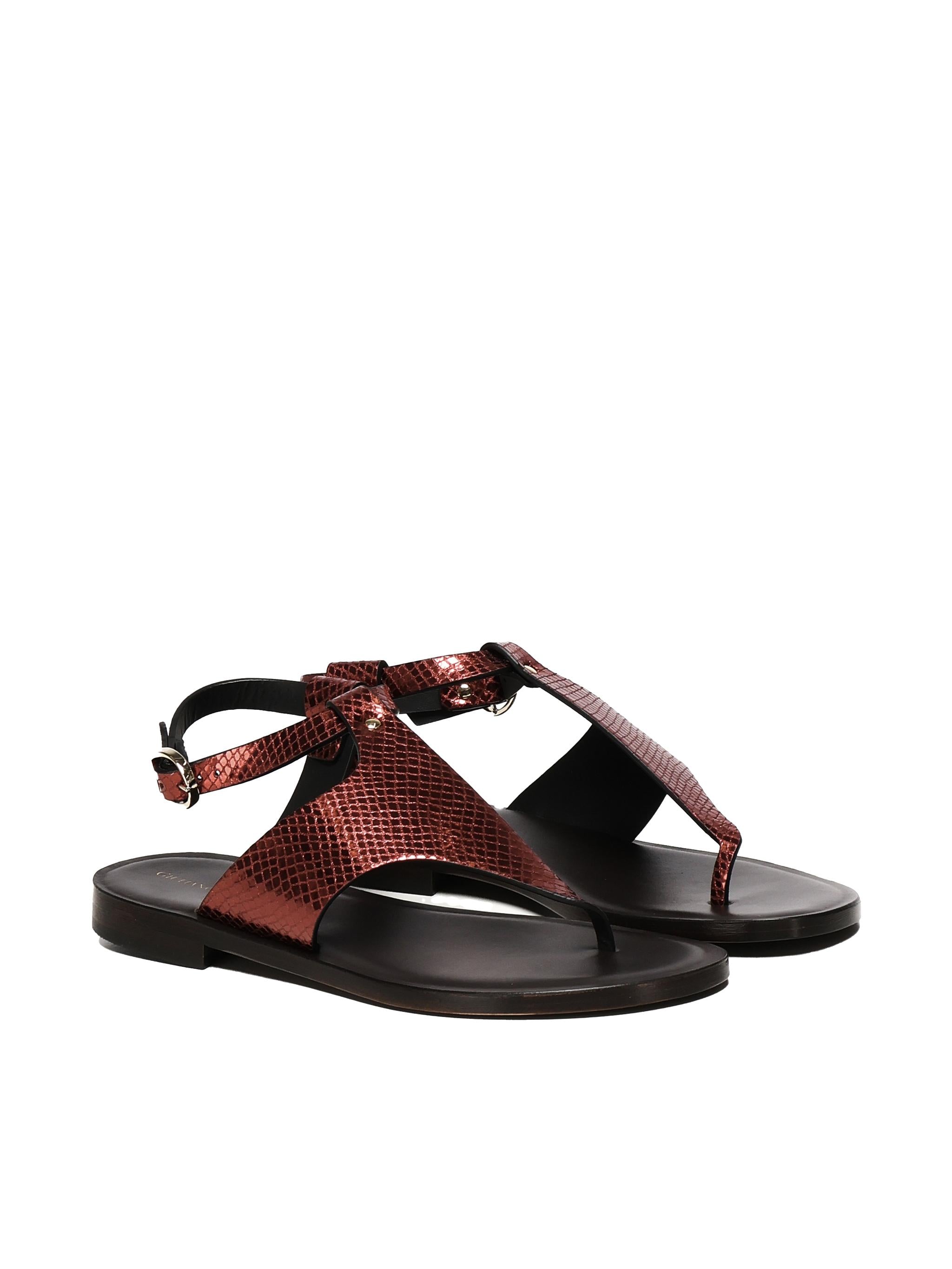 Sandali Sissy SISSY RETTIL BORDEAUX GIULIANO GALIANO 