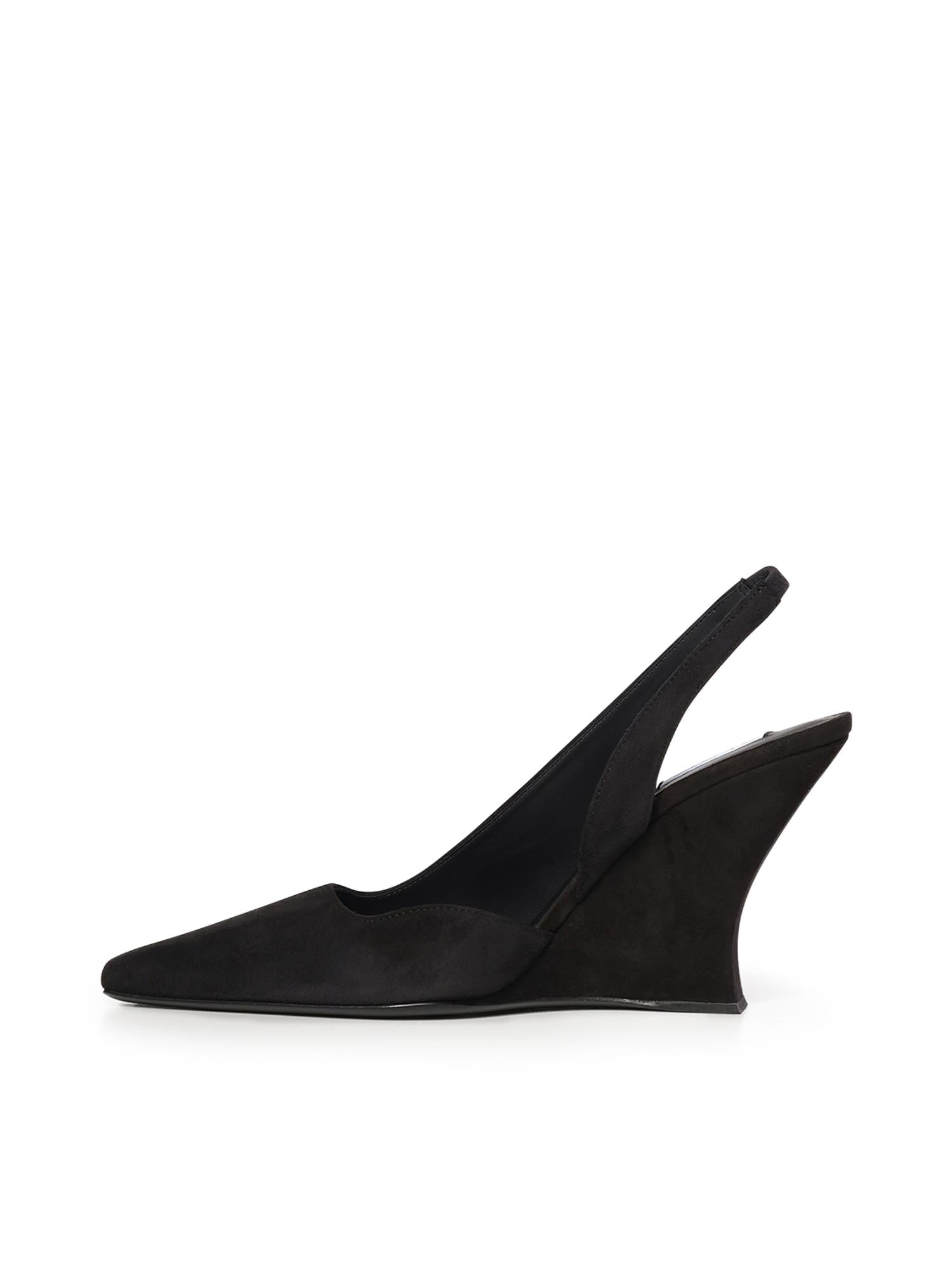 Slingback Wave in suede AA3G3002I117 999 ALAIA 