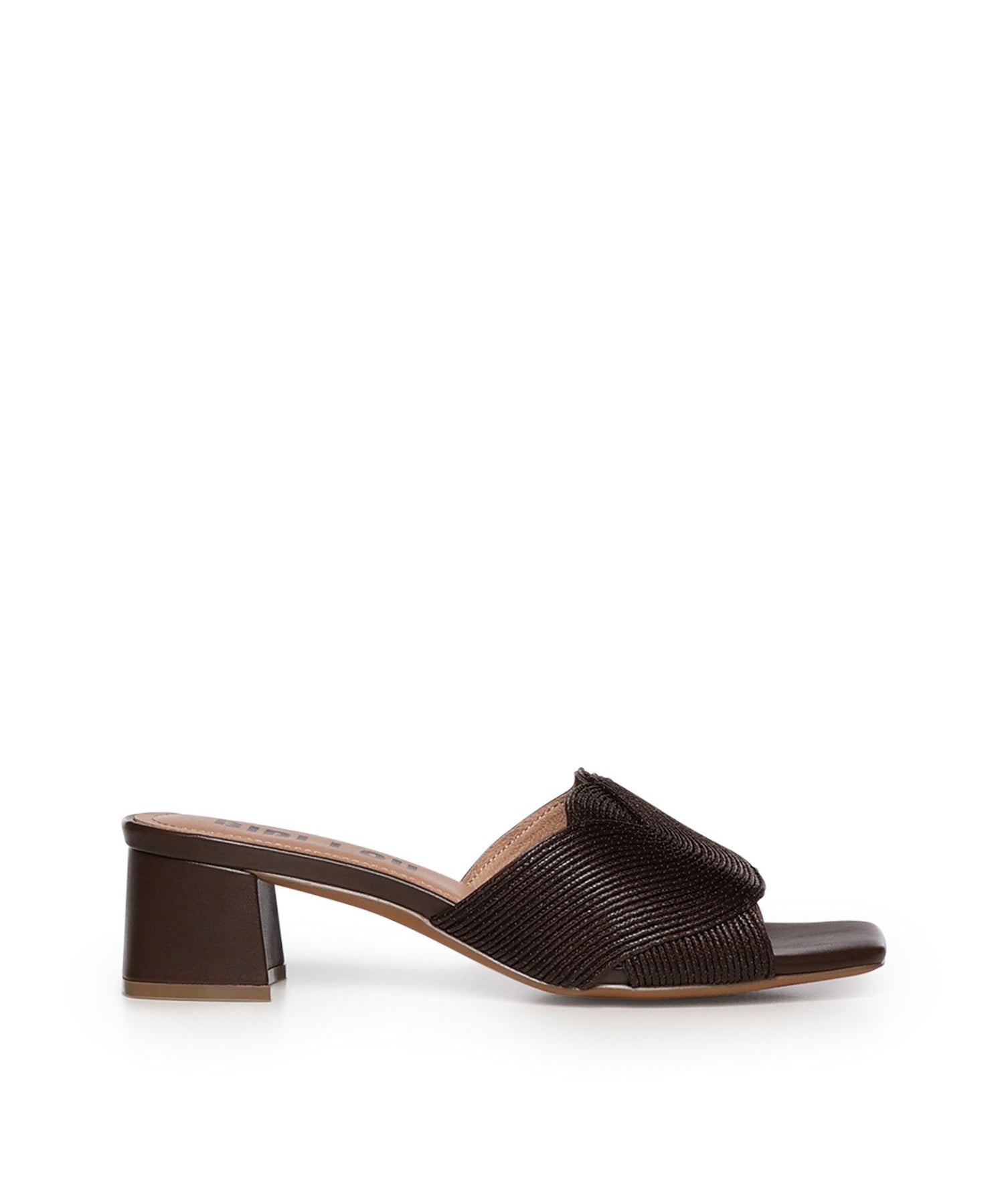 Mule Leo 45 879Z94HG MARRON BIBI LOU 