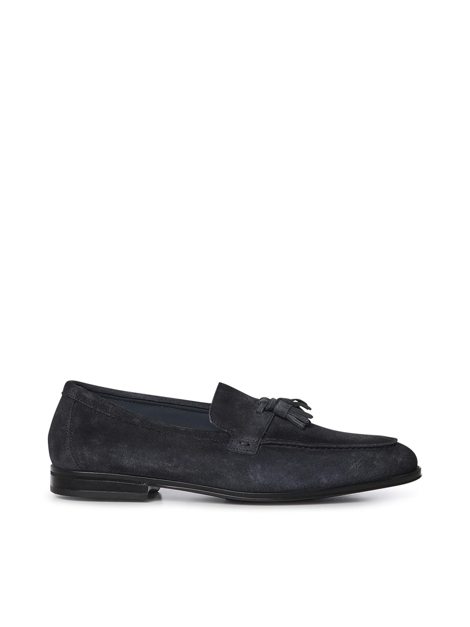 Mocassino con nappine in suede DU3383NOTTUY260 NB15 DOUCAL'S 