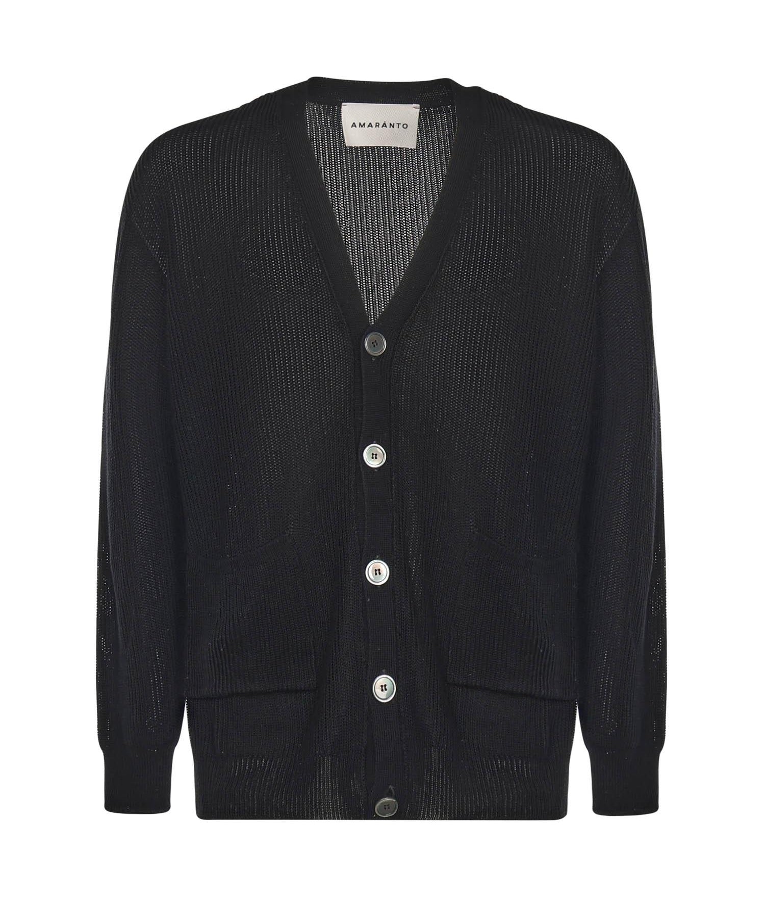 Cardigan in cotone B9D0010 99 AMARANTO 