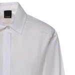 Camicia in popeline e crêpe 105434 A3DLZ04 PINKO 