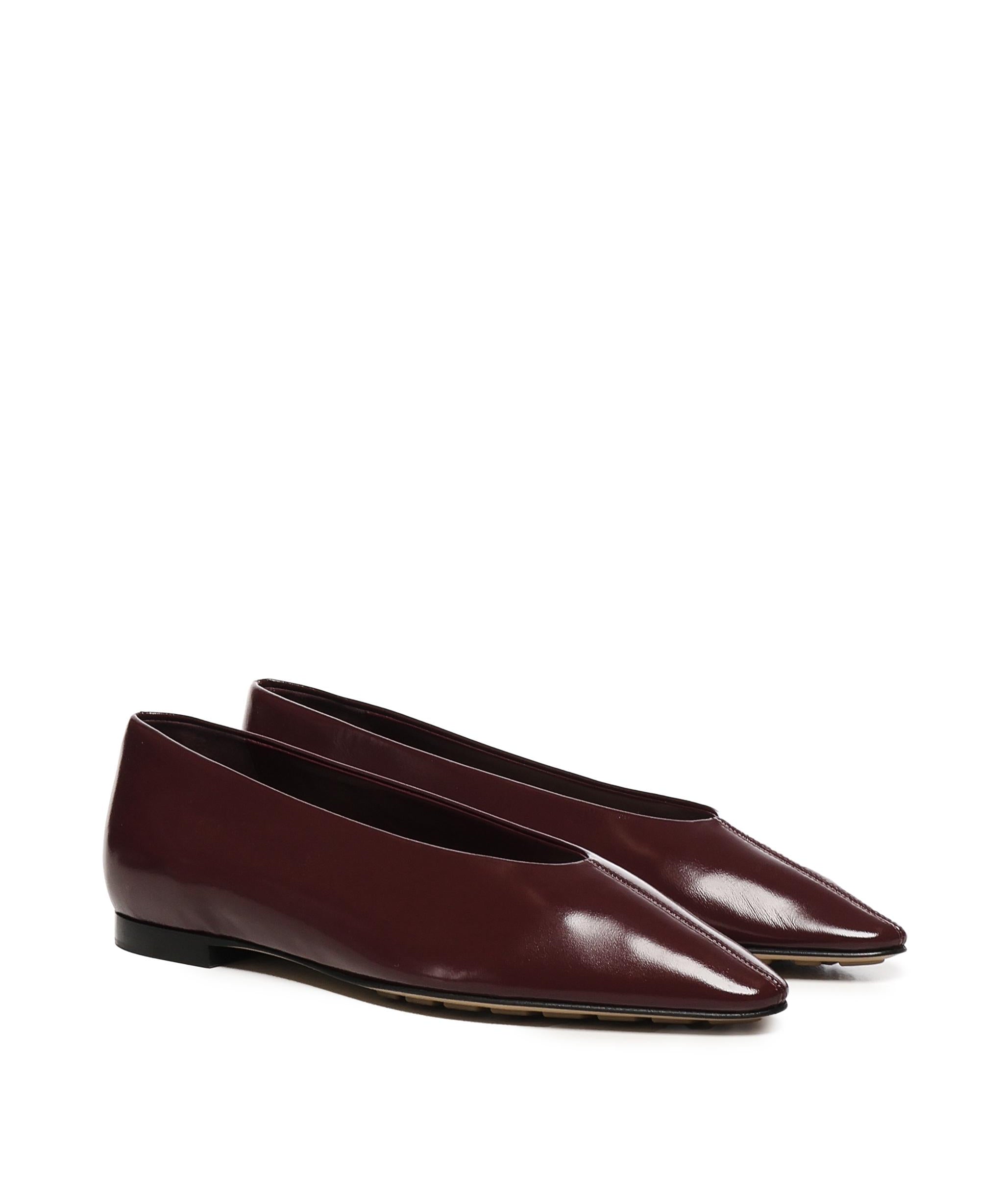 Ballerine Sofia in pelle di vitello lucida 827545 V3H902240 BOTTEGA VENETA 