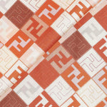 Foulard in seta rossa FXT155 AUMDF0FVW FENDI 
