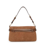 Borsa a spalla media Belt Bag in suede 106176 A0F6L17Q PINKO 
