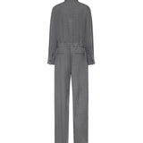 Jumpsuit in acrilico e viscosa DP9941 GREY OTTOD'AME 