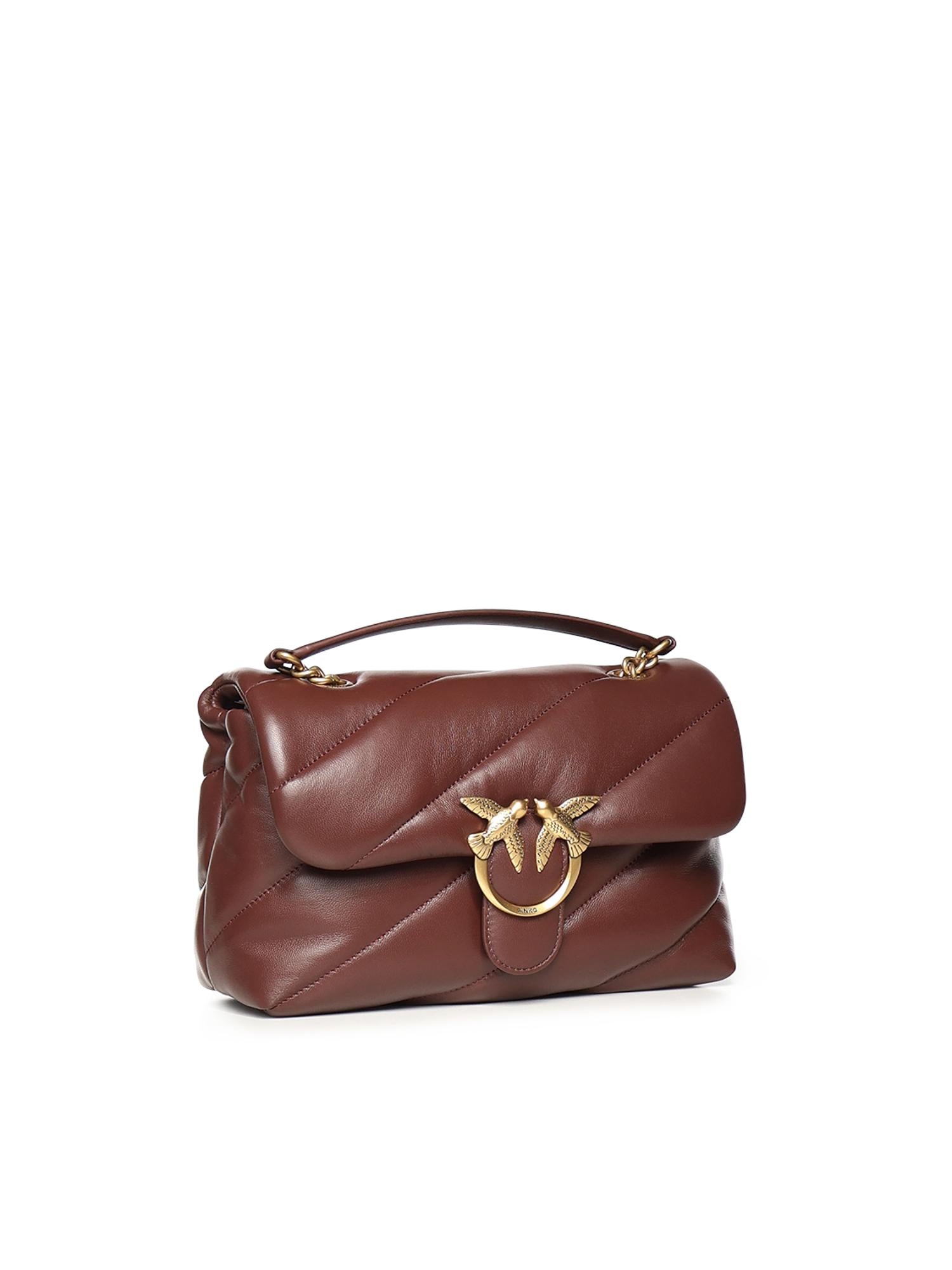 Borsa media a tracolla Love Bag Puff Maxi Quilt 100038 A0F2R49Q PINKO 