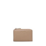 Portafoglio con logo in pelle BIPP9FF251 TAUPE BIASIA 