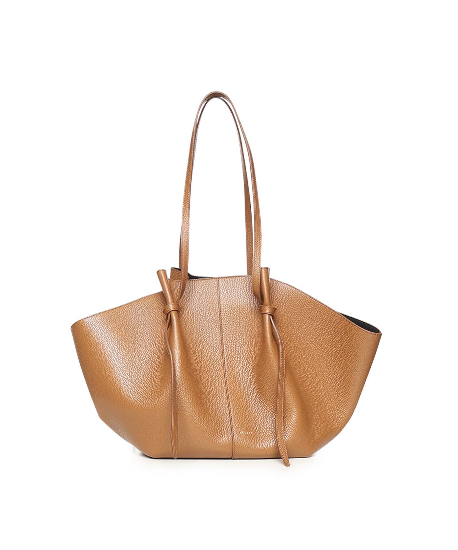 Borsa Mochi in pelle LARGE MOCHI PEBBLE GRAIN LEATHER  YUZEFI 
