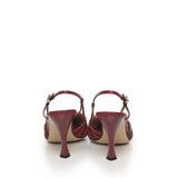 Slingback Haisley in pelle 40T5HSHP1L 691 MICHAEL MICHAEL KORS 
