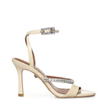 Sandali in vernice con cristalli 5393742309 CREAM KURT GEIGER 