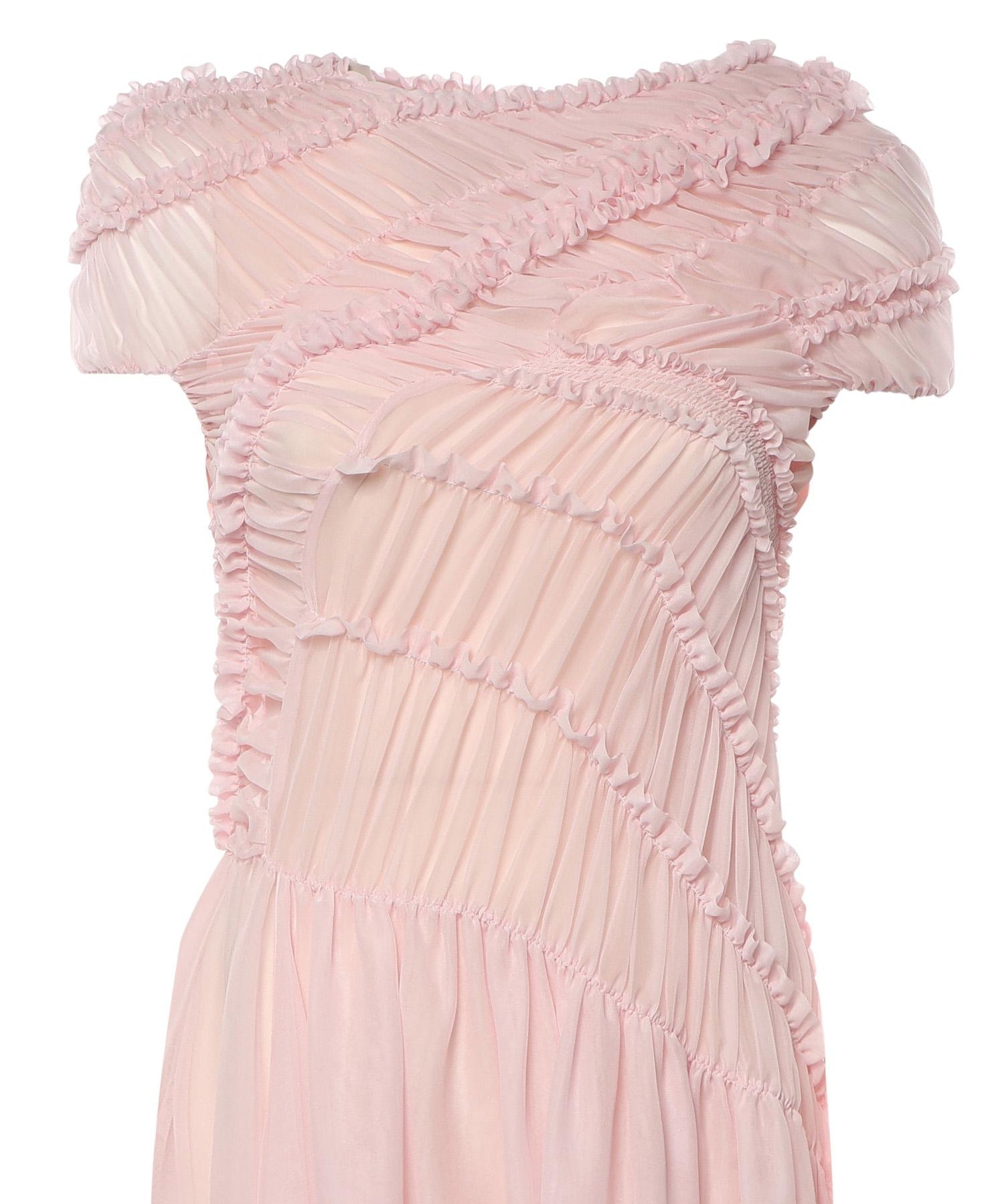 Abito midi in mussola di seta 317526  MAGDA BUTRYM 