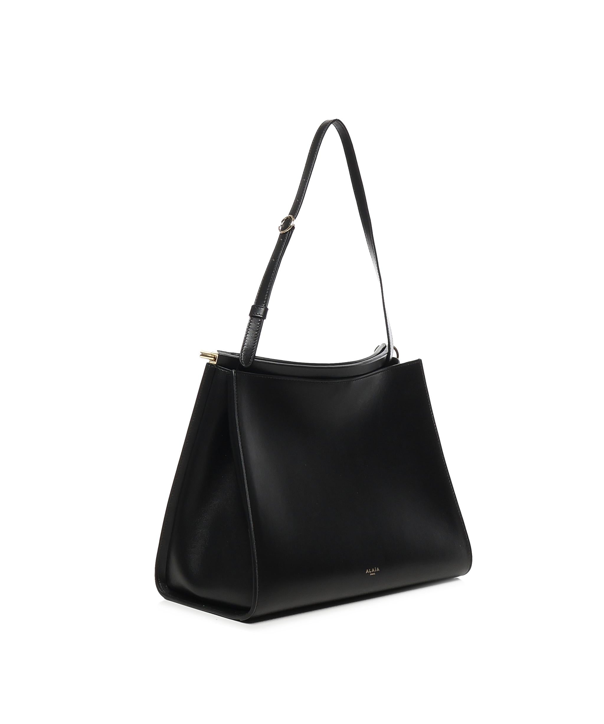 Borsa Le Click media in pelle AA1S01433CA332 999 ALAIA 