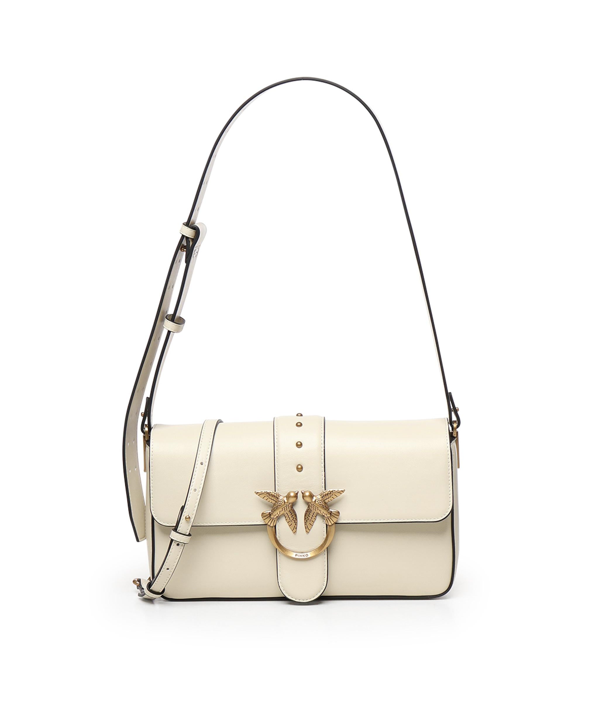 Borsa media a spalla Love Bag in pelle 104524 A0QOZ14Q PINKO 