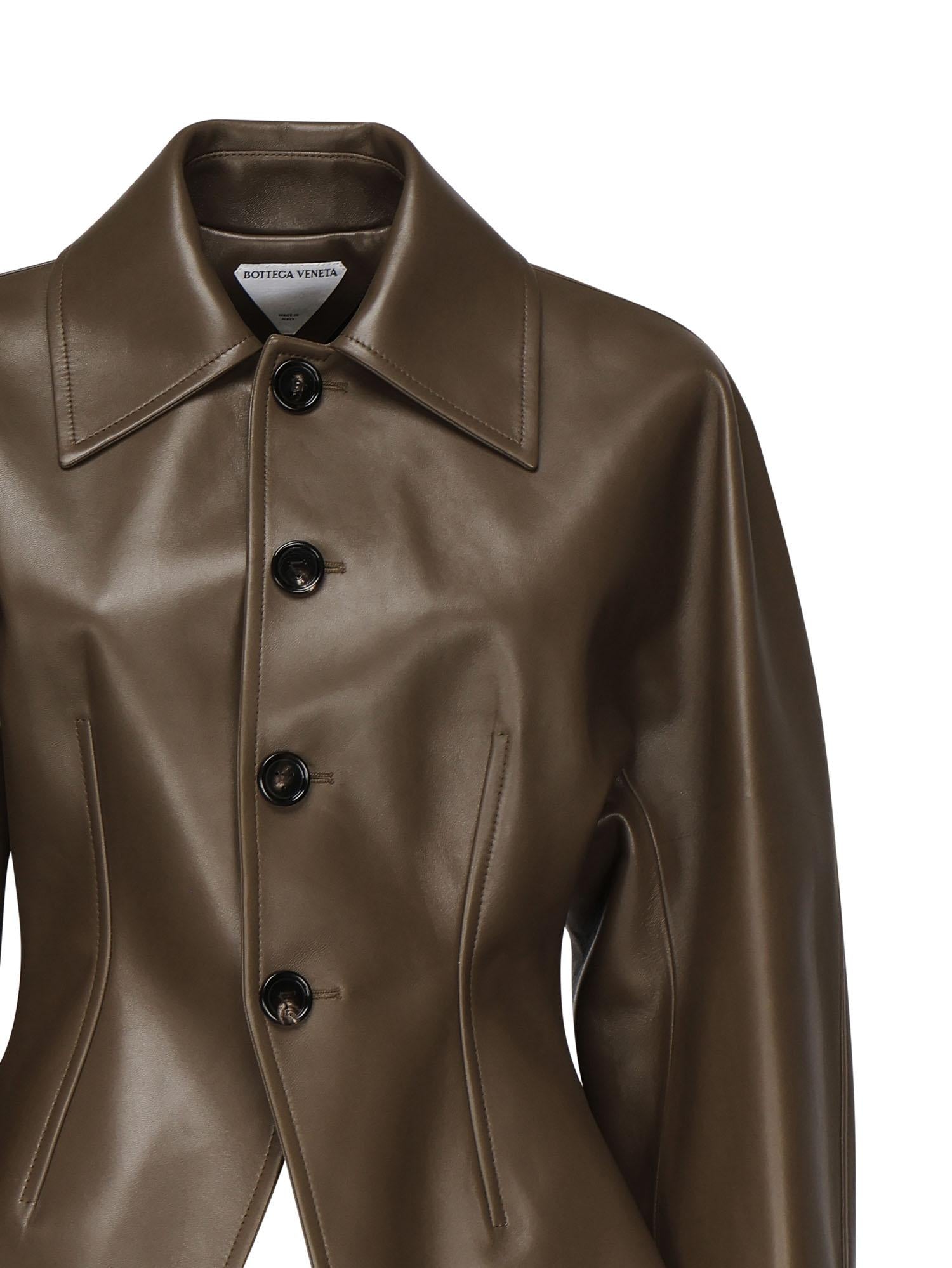 Giacca in pelle 837573 V5BX02637 BOTTEGA VENETA 