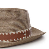 Cappello in abaca M77CPLM12TES0M118 03 ELEVENTY 