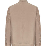 Overshirt in cotone con logo 26SBLUC04118 007452327 BLAUER 
