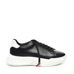 Sneakers Nemesis in nappa NEMESIS2 TRIPLEBLACK/WHITE GIULIANO GALIANO 