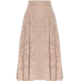 Gonna lunga in pizzo Sangallo A01101622 0180 ALBERTA FERRETTI 
